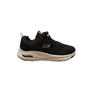 Skechers Men’s Black Mesh Arch Fit Comfortable Athletic Sneakers Size 11